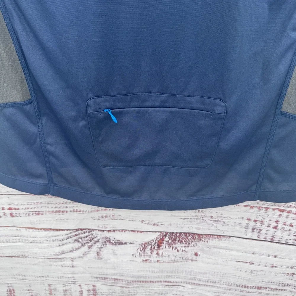 The North Face Mens Short Sleeve 1/4 Zip Pullover Shirt Large Hiking Performance